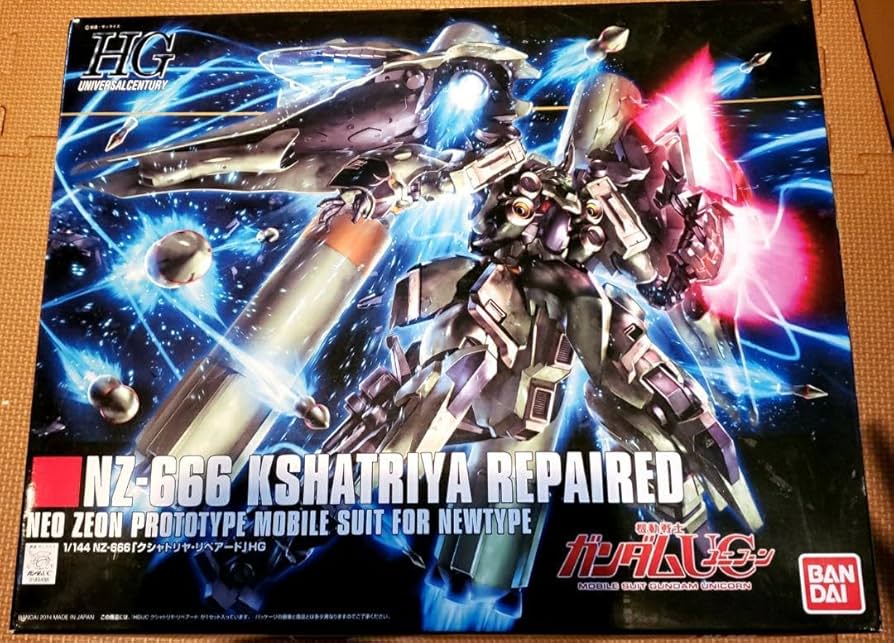 Amazon.co.jp: HGUC 1 144 NZ-666 クシャトリヤ リペアード